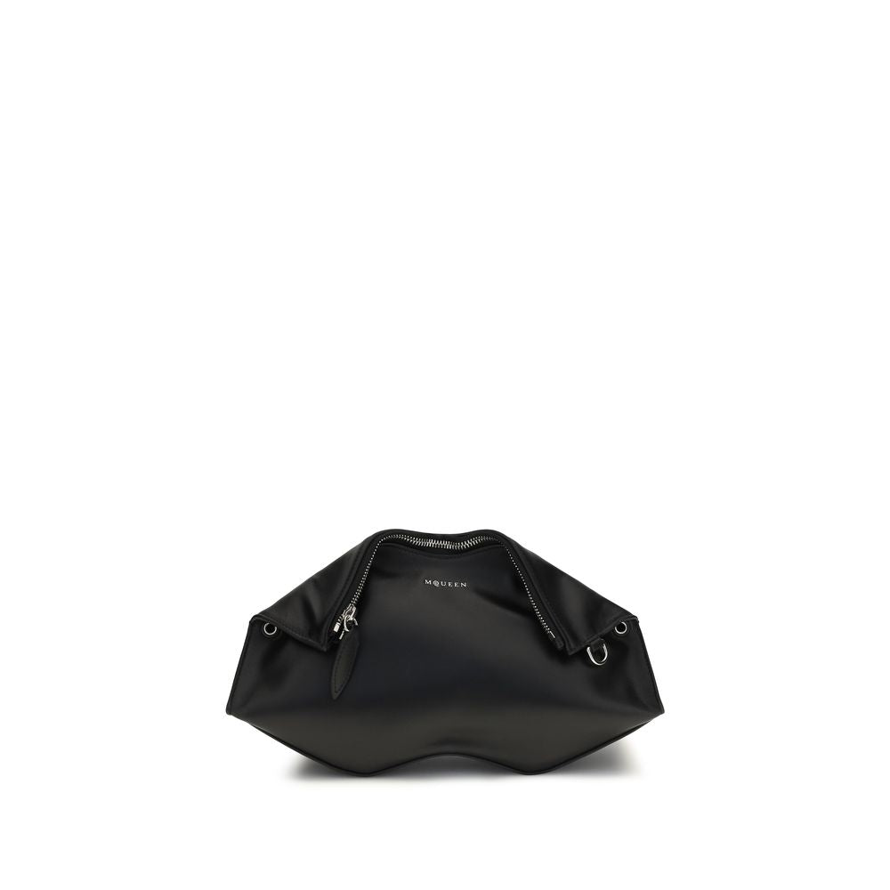Alexander McQueen Black Calf Leather Bos Taurus Clutch Bag – Find