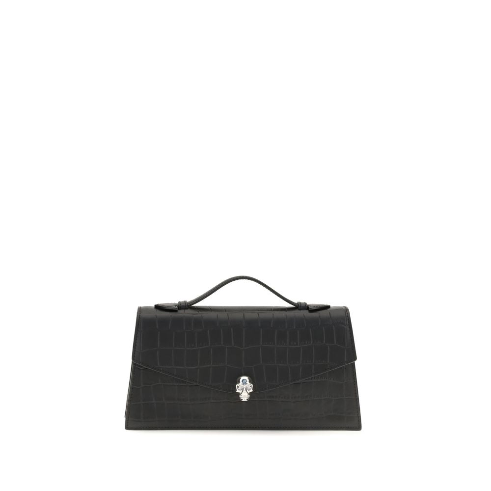 Alexander McQueen Black Calf Leather Bos Taurus Handbag – Find My