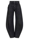 Jean Paul Gaultier Black Cotton Jeans Denim
