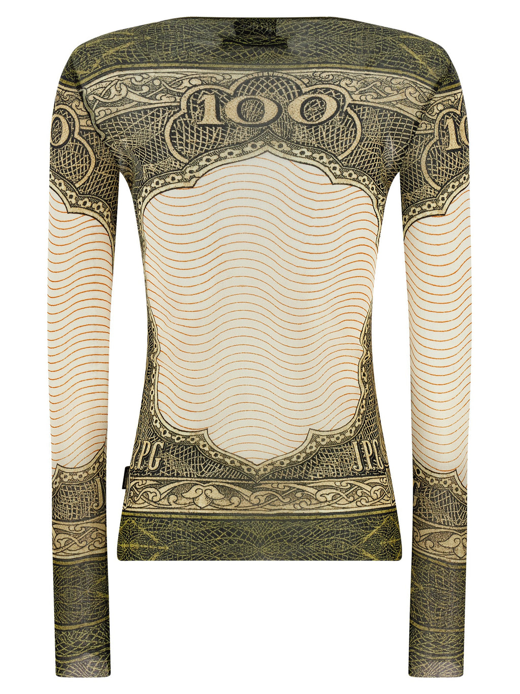 Jean Paul Gaultier Multicolor Polyamide Long Sleeve T-Shirt