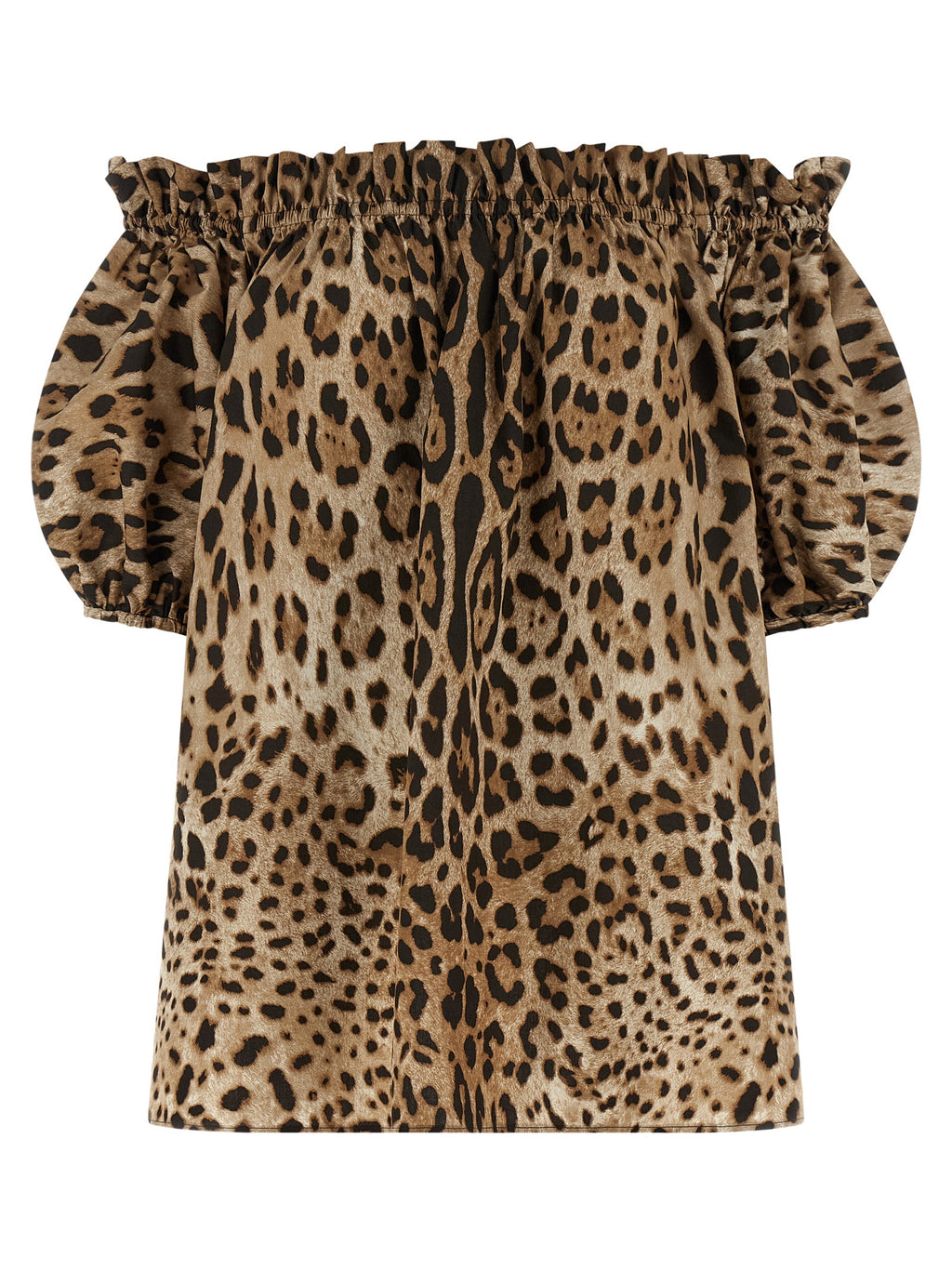 Dolce & Gabbana Brown Cotton Shirt