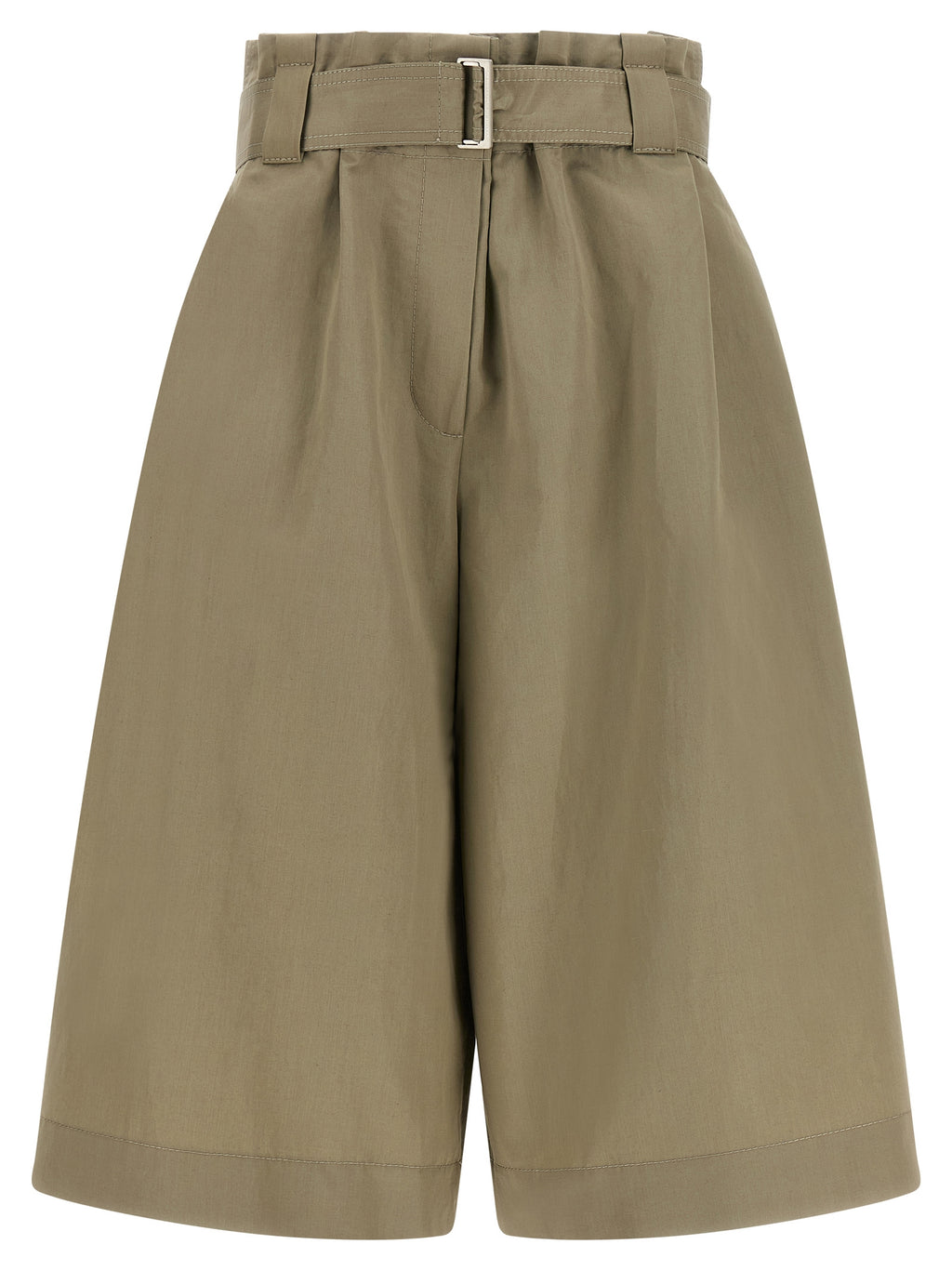 Brunello Cucinelli Bicolor Cotton Bermuda Shorts