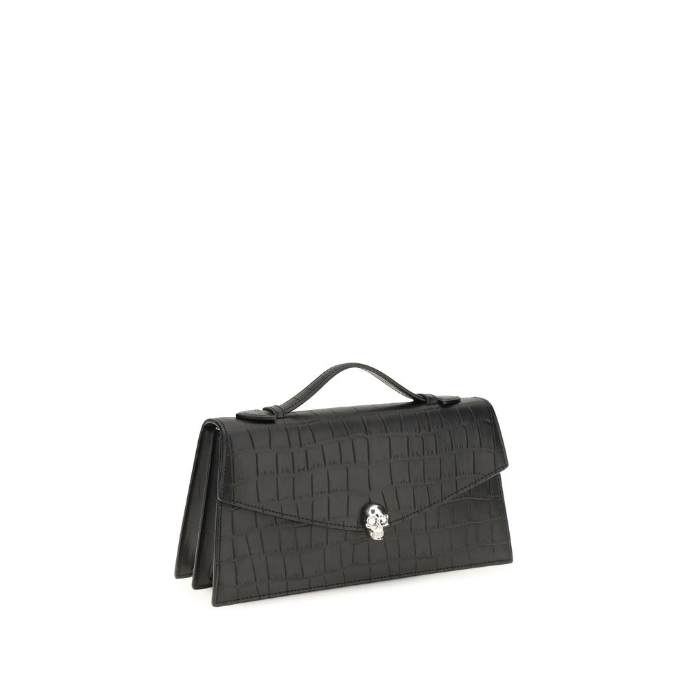 Alexander McQueen Black Calf Leather Bos Taurus Handbag – Find My