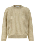 Brunello Cucinelli Beige Linen Cardigan