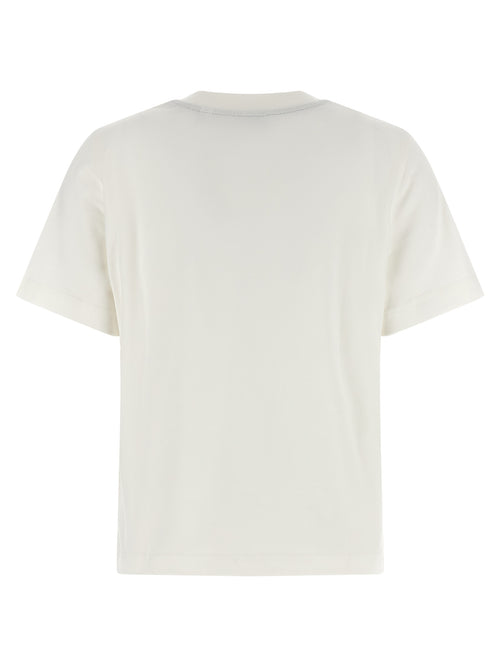 Burberry White Cotton T-Shirt