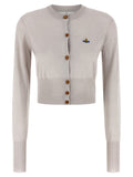 Vivienne Westwood Gray Wool Cardigan