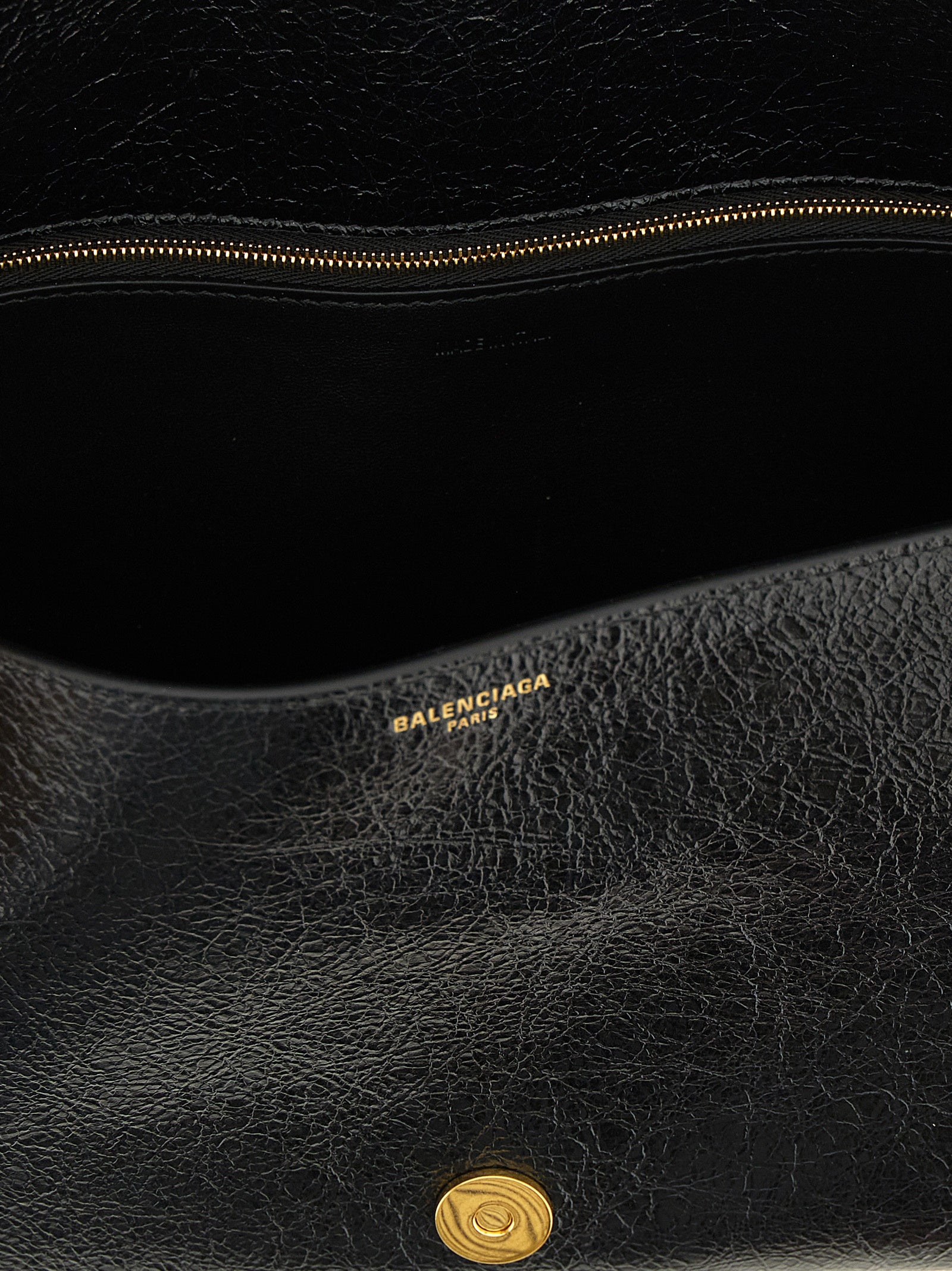 Balenciaga Black Lamb Leather Shoulder Bag
