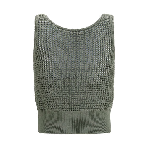 Brunello Cucinelli Bicolor Cotton Tank Tops