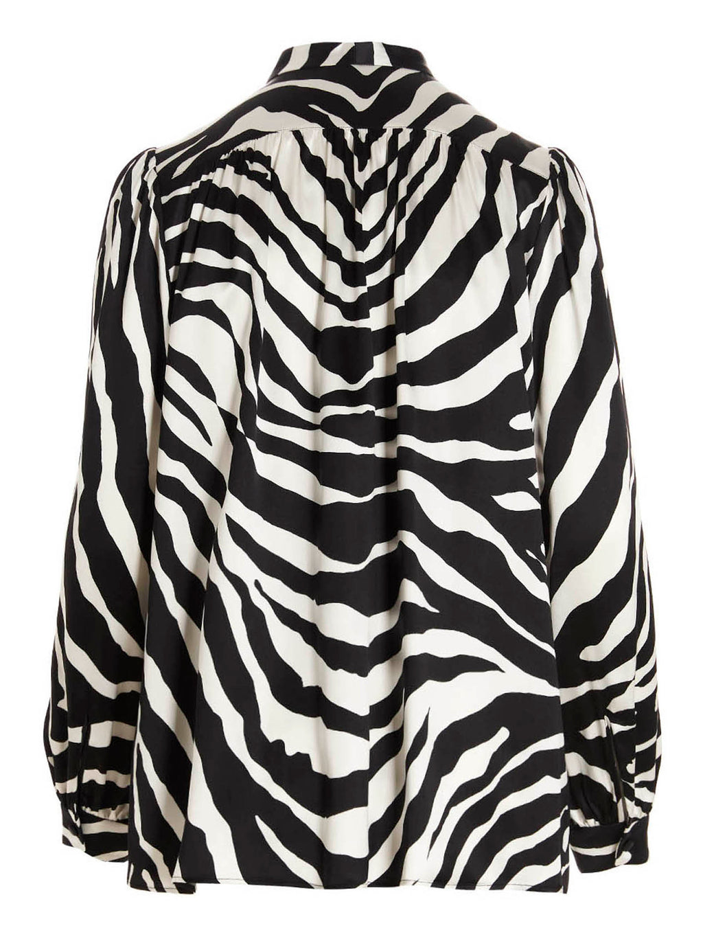 Dolce & Gabbana Bicolor Silk Blouse