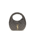 Saint Laurent Gray Lamb Ovis Aries Aries Shoulder Bag