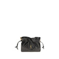 Saint Laurent Black Lamb Ovis Aries Aries Shoulder Bag