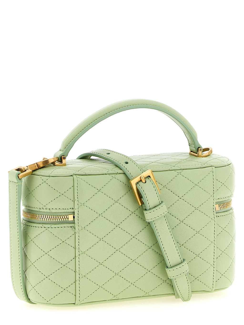 Saint Laurent Bicolor Lamb Leather Handbag