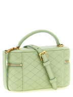 Saint Laurent Bicolor Lamb Leather Handbag
