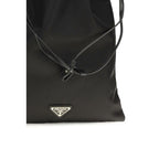 Prada Black Polyamide Clutch Bag